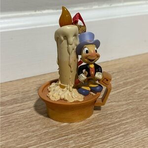 Disney Store Pinocchio Jiminy Cricket Light Up Sketchbook Ornament Figurine